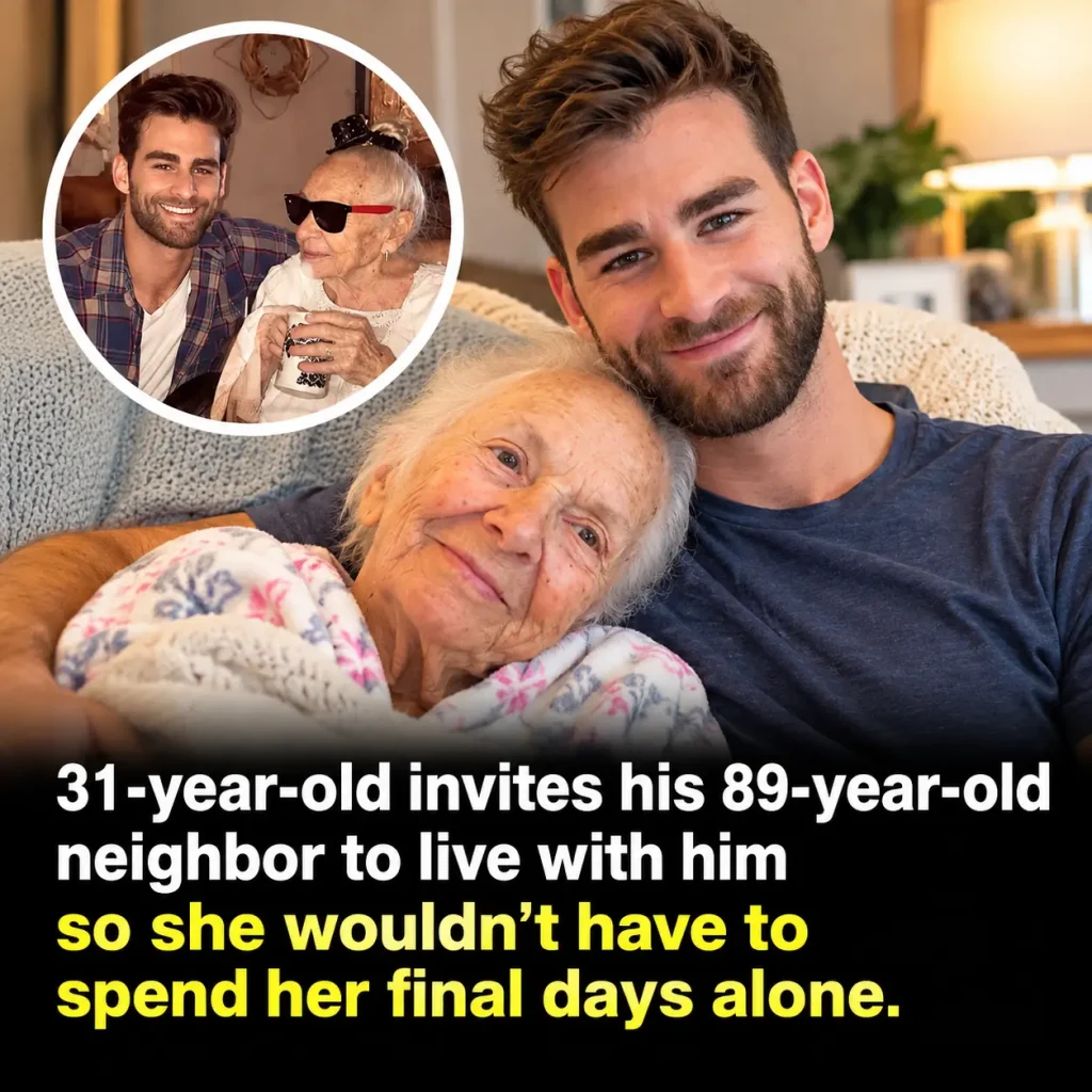31-Year-0ld Man Invites His 89-Year-Old Neighbor to Live With Him So She Wouldn’t Spend Her Final Days Alone